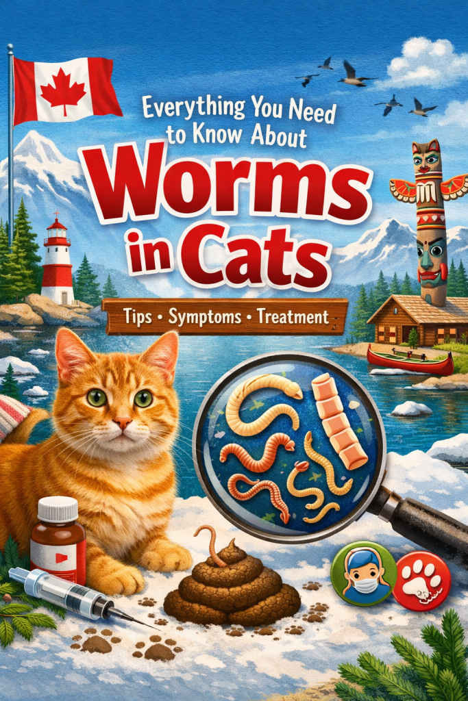 Dashing dogs dental Worms in Cat